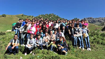 2010年8月蘭州巍雅斯員工天祝2日游