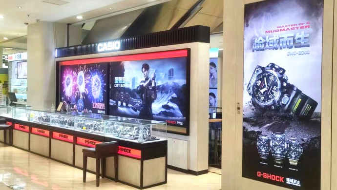 銀川新百鼓樓店卡西歐專(zhuān)賣(mài)店